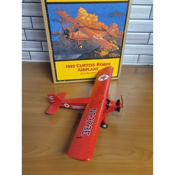 Ertl Collectibles 1998 Diecast Metal 1929 Curtiss Robin Airplane #A51 - Picture 3 of 7